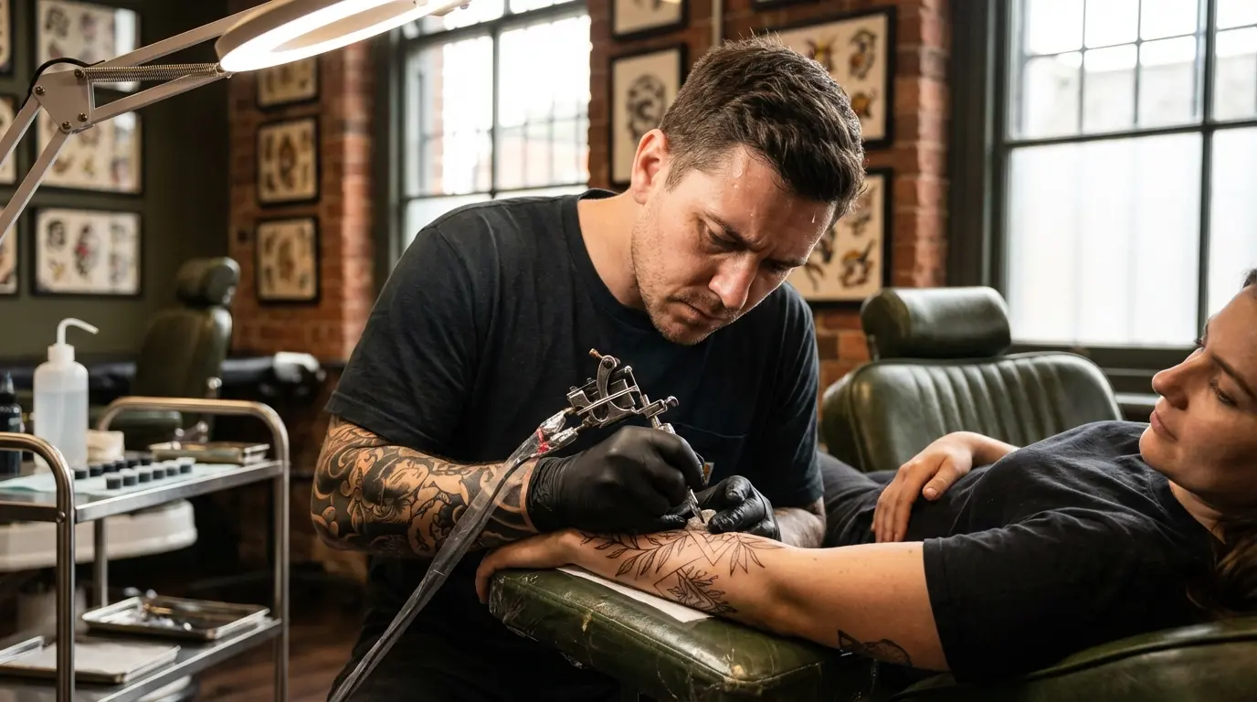 Tattoo software waarmee elke aanvraag met *aanbetaling* binnenkomt
