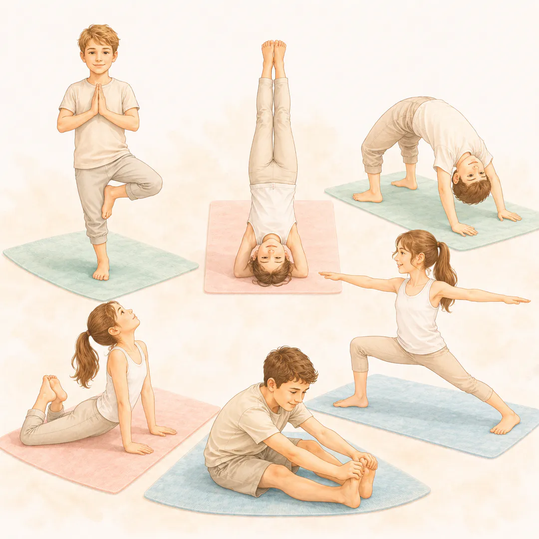 Yoga für starke Kids (7-10 Jahre)