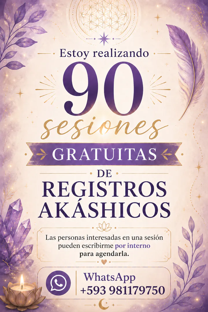 Registros Akáshicos sesiones gratuitas