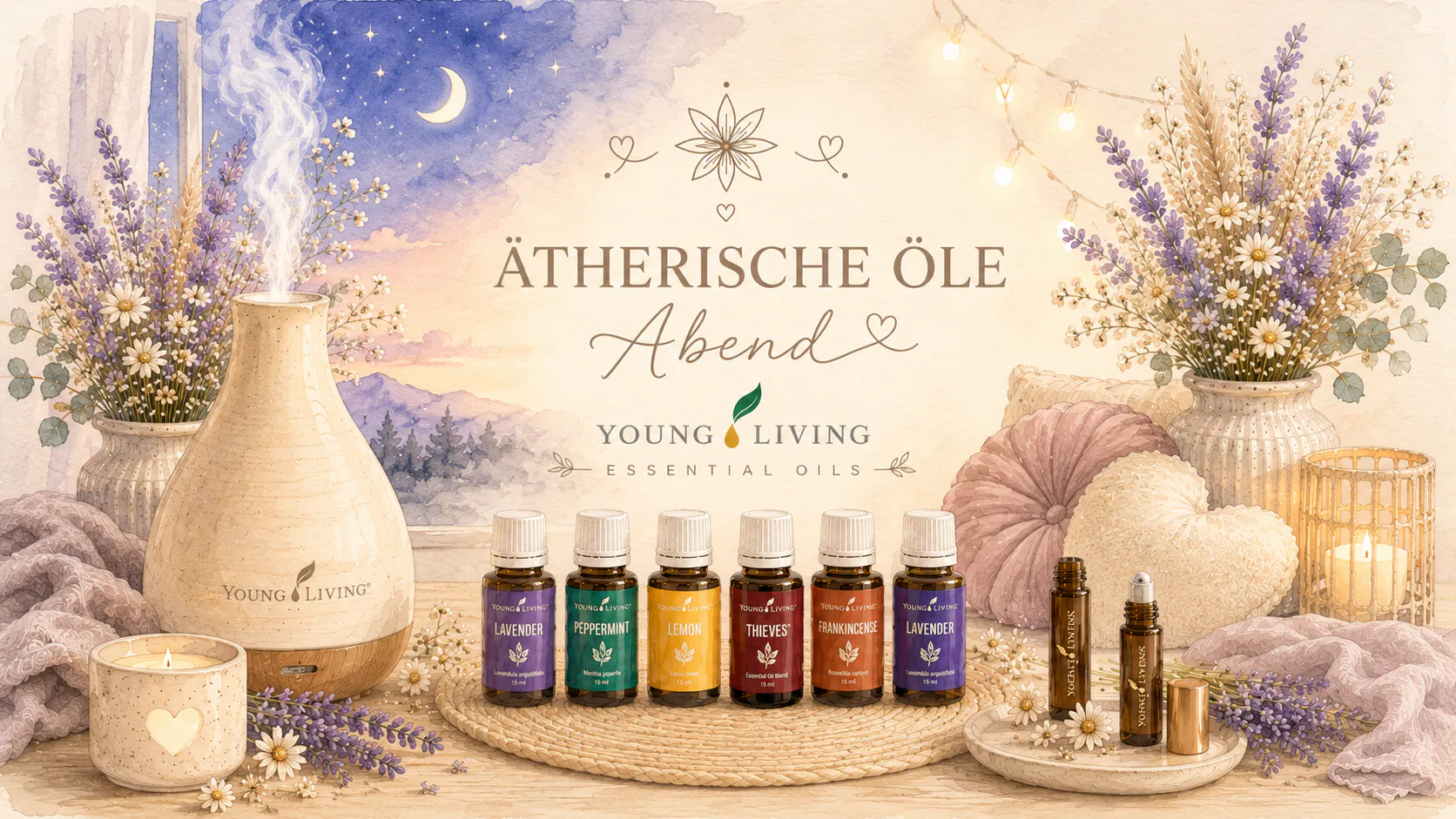 Ätherische Öle Abend