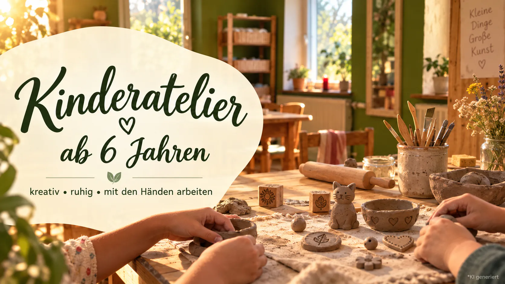 Kinder Töpferzeit