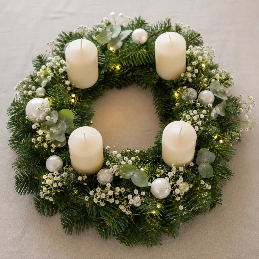 Adventskranz binden & gestalten