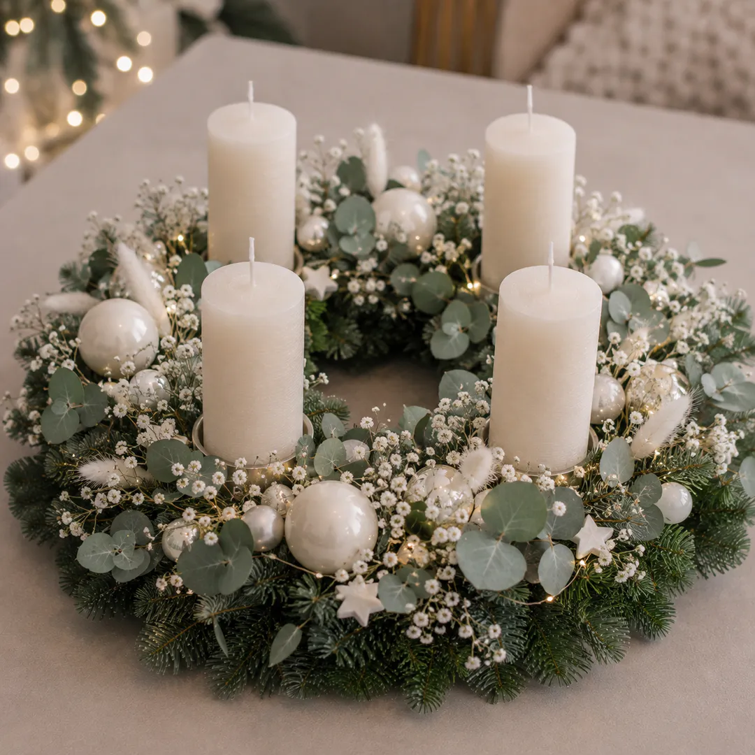 Adventskranz binden & gestalten