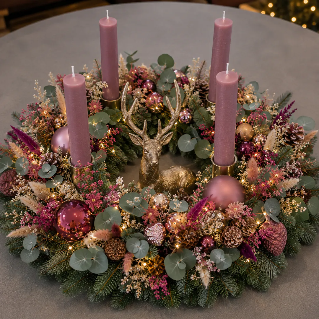Adventskranz binden & gestalten